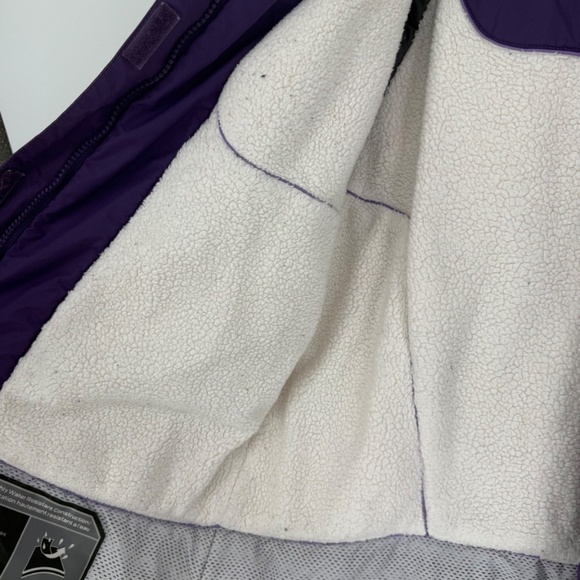 Columbia Women MED Fleece Lined FullZip Insulated Winter Jacket Water Resist bin - Picture 7 of 12